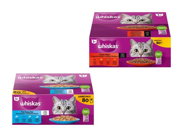 Nourriture humide pour chats Whiskas