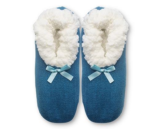 Serra Ladies Cozy Knit Slipper Socks