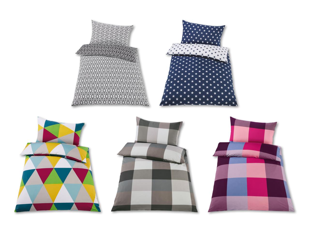 Parure de lit en satin microfibre