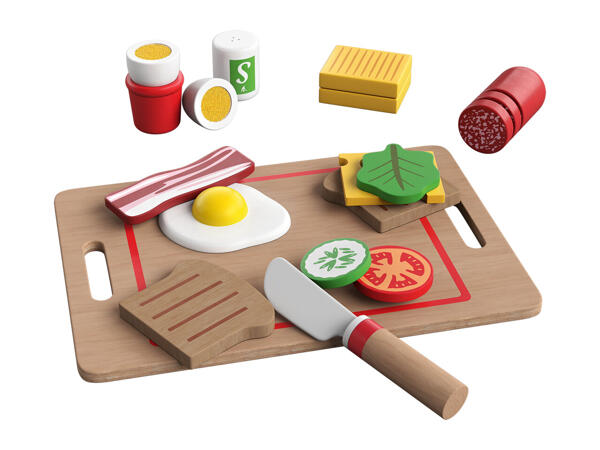 Playtive Wooden Food Play Set
