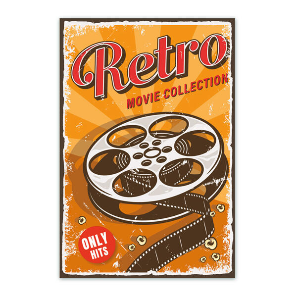Retro-Metall-/ Holzschilder