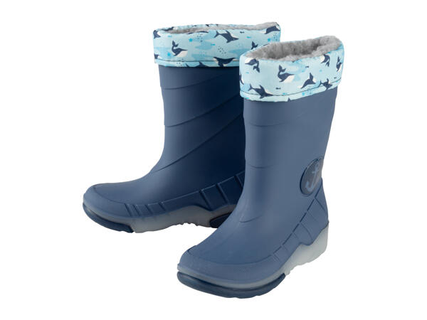 Lupilu Kids' Light-Up Wellington Boots