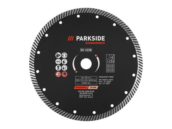 PARKSIDE PERFORMANCE(R) Řezné / hrubovací kotouče, Ø 230 mm