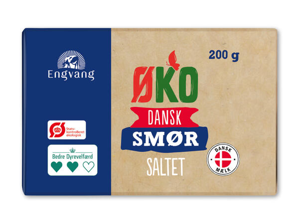 Økologisk dansk smør