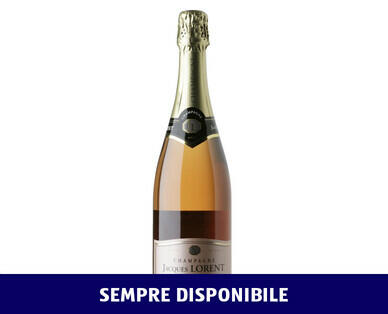 JACQUES LORENT CHAMPAGNE BRUT ROSÉ AOC