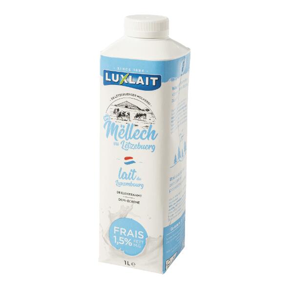 LUXLAIT(R) 				Frische teilentrahmte Milch
