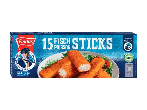 Bâtonnets de poisson MSC Findus