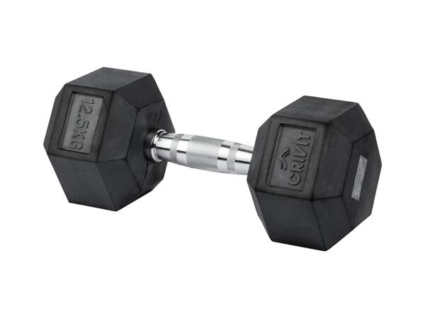 Hexagonhantlar, 12,5 kg