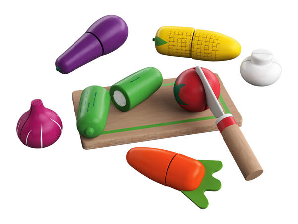 Playtive Wooden Food Play Set