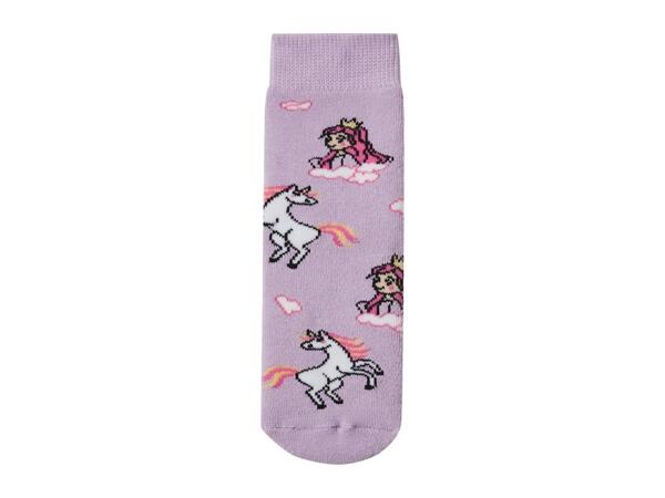 Lupilu Kids' Thermal Socks with Unicorns - 5 Pairs