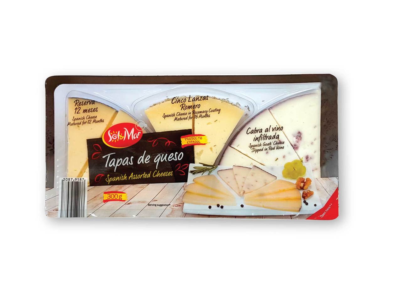 SOL & MAR Spanish Cheese Board