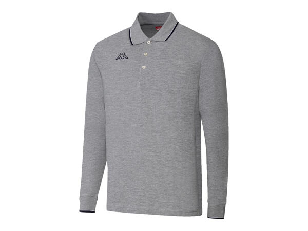 Men's Long-sleeved Polo Shirt