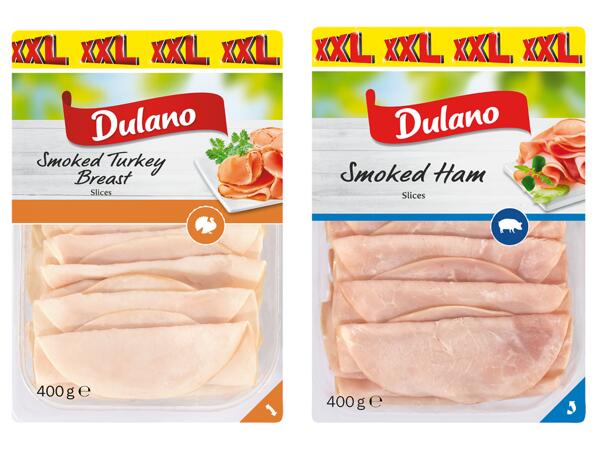 Skivad rökt kalkon/skinka