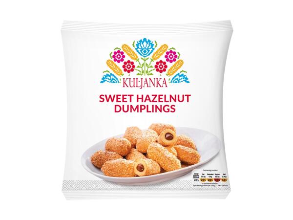 Sweet Hazelnut Dumplings