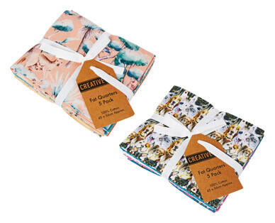 Fabric Fat Quarters 5pk