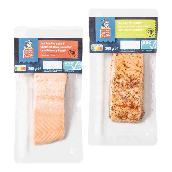 GOLDEN SEAFOOD(R) 				Lachs Bellevue