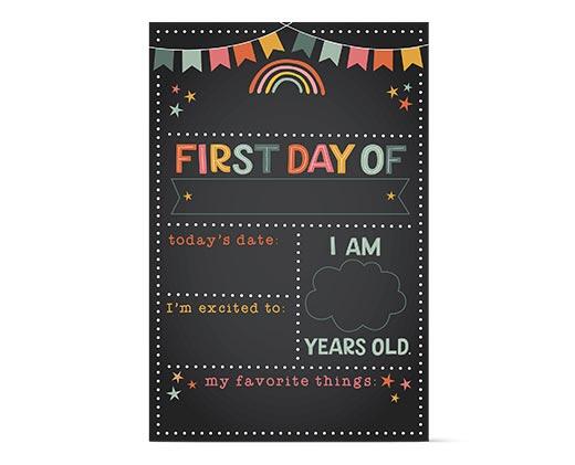 Pembrook School Milestone Chalkboard