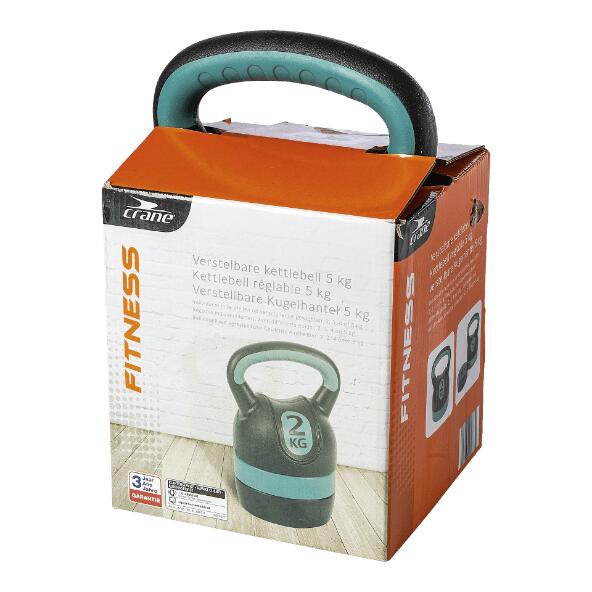CRANE(R) 				Verstellbare Kettlebell