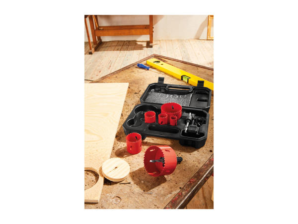 Parkside Bi-Metal or Carbide Hole Saw Set1