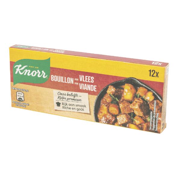 KNORR(R) Cubes de bouillon, 12 pcs