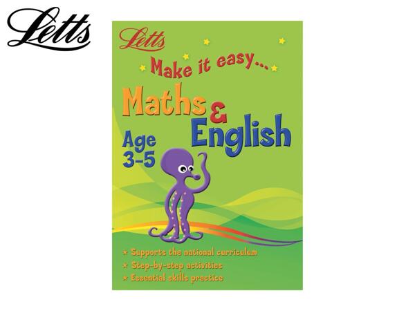 Letts Make It Easy Maths & English Workbook