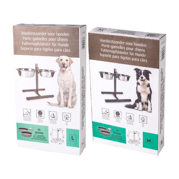 Voederstaander voor honden