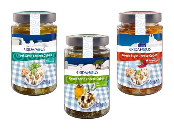 Dés de fromage de brebis en bocal
