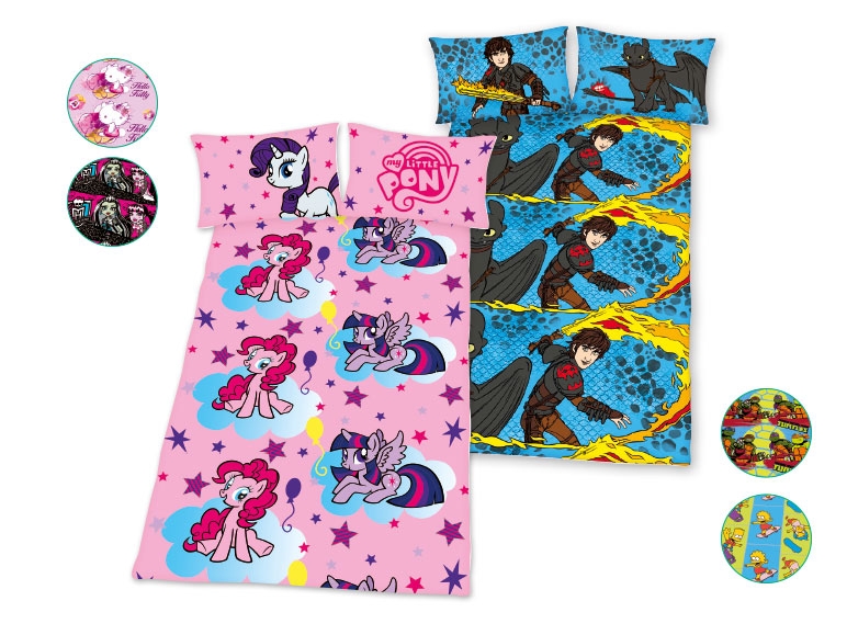 Kids' Microfibre Fleece Character Bedlinen Set