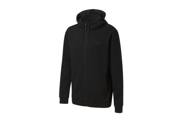 Men's zip through hoodie