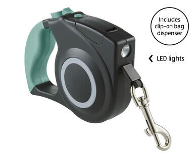 Retractable Lead with LED Lights