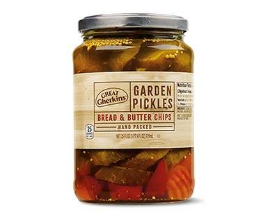 Great Gherkins 
 Garden Pickles Spears or Chips