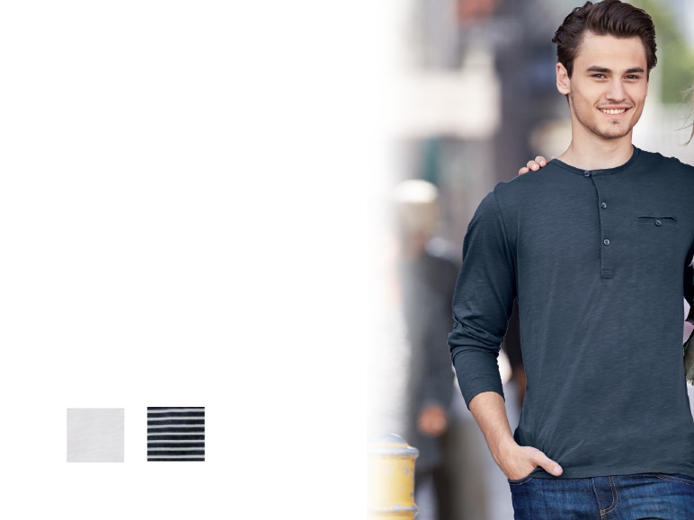 LIVERGY(R) Men's Long- Sleeved Top