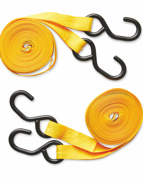 Auto XS Ratchet Tie-Down Set 4 Piece