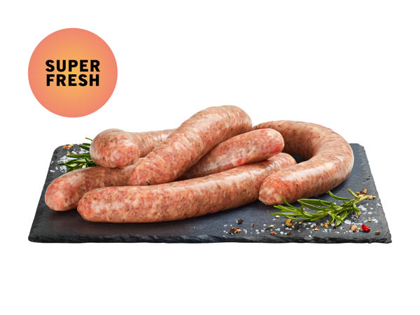 Saucisses paysannes à rôtir