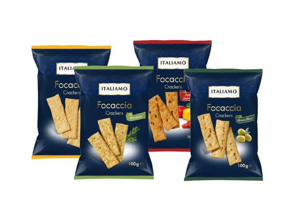 Focaccia Crackers