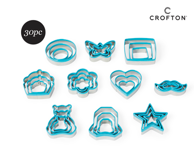 COOKIE CUTTERS 30PC OR FONDANT CUTTERS 18PC