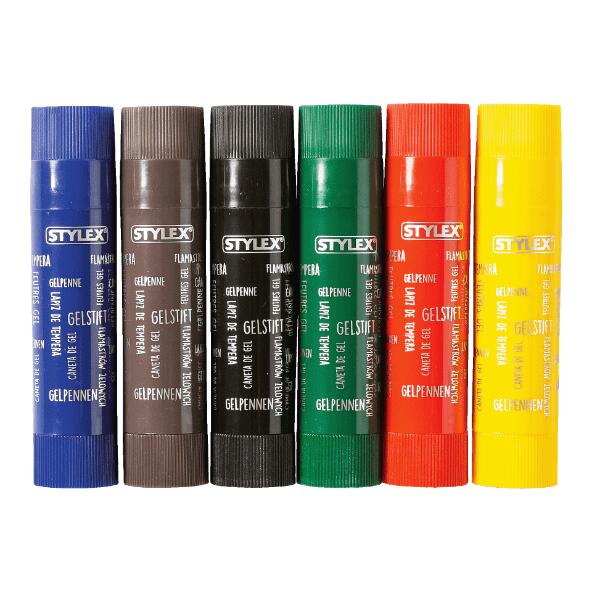 STYLEX(R) 				Gelstifte, 6 St.