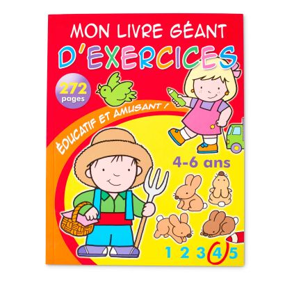 Livre d'exercices et de jeux
