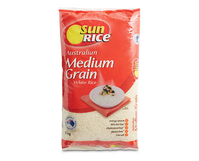 Sunrice Medium Grain Rice 5kg