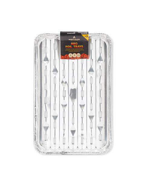 BBQ Foil Trays 3 Pack - Aldi - Ireland - Specials Archive