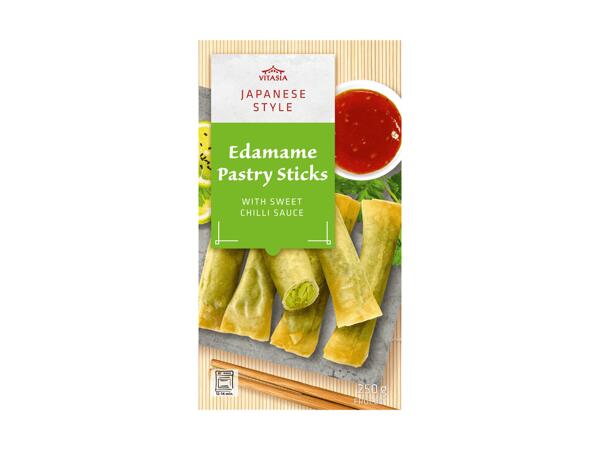 Rouleaux frits à l'edamame