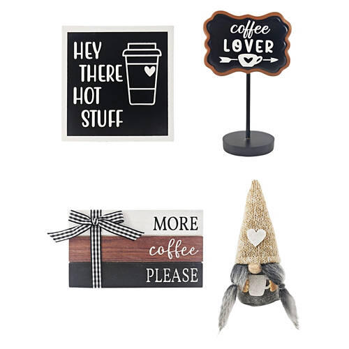 Coffee Bar Tray Objects - Hot Stuff