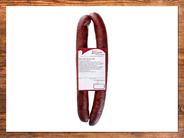 Saucisses "Black Bier Wurst"