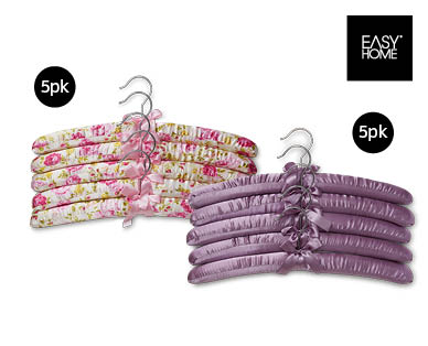 Assorted Satin Hangers
