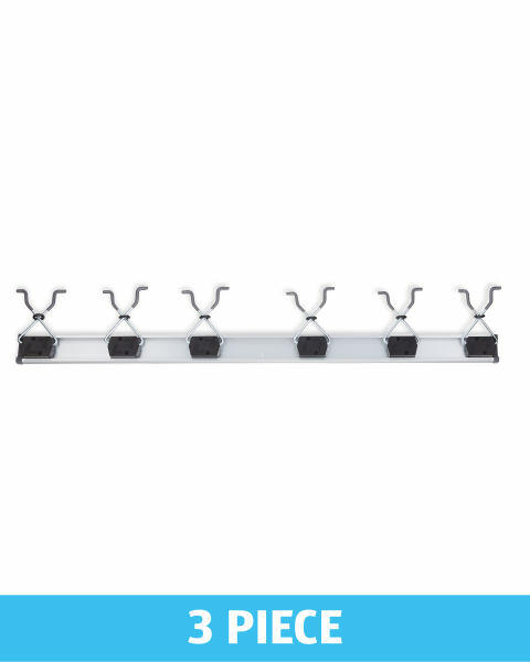 3-Piece Rail Tool Wall Holder