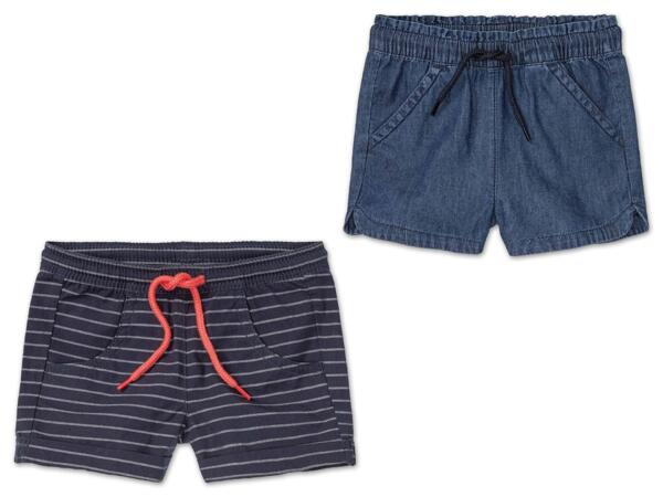 Kleinkinder Shorts, 2 Stück