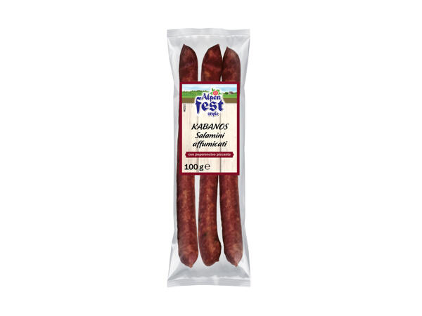 Kabanos Mini Smoked Pork Salamini