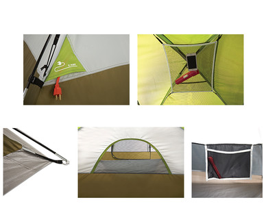 Adventuridge 4-Person 9' L x 7' W Dome Tent