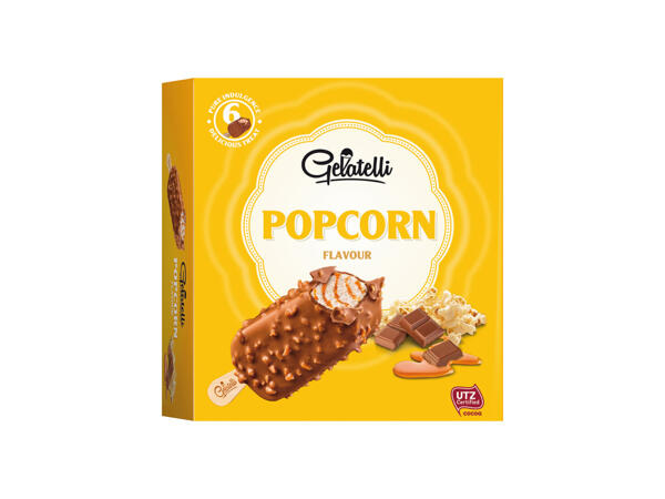 Glasspinnar popcornsmak
