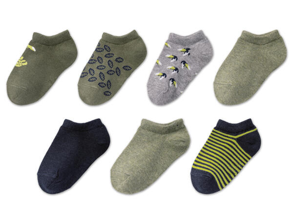 Kleinkinder Sneakersocken, 7 Paar